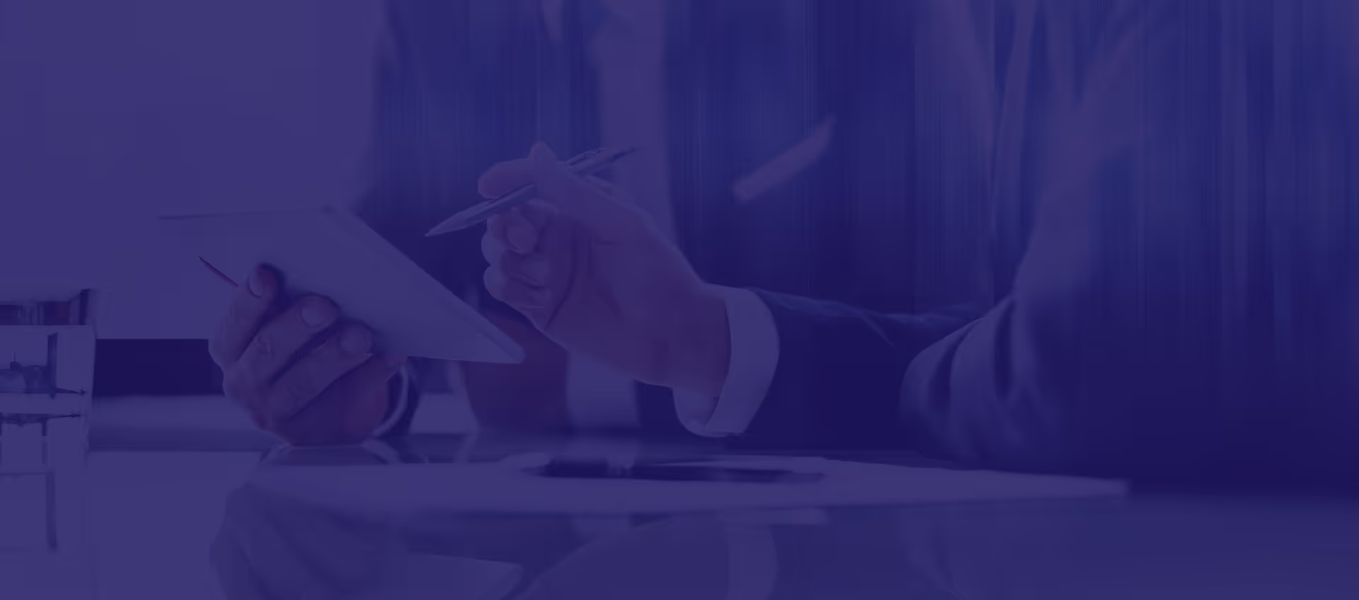 Financial advisory services hero image